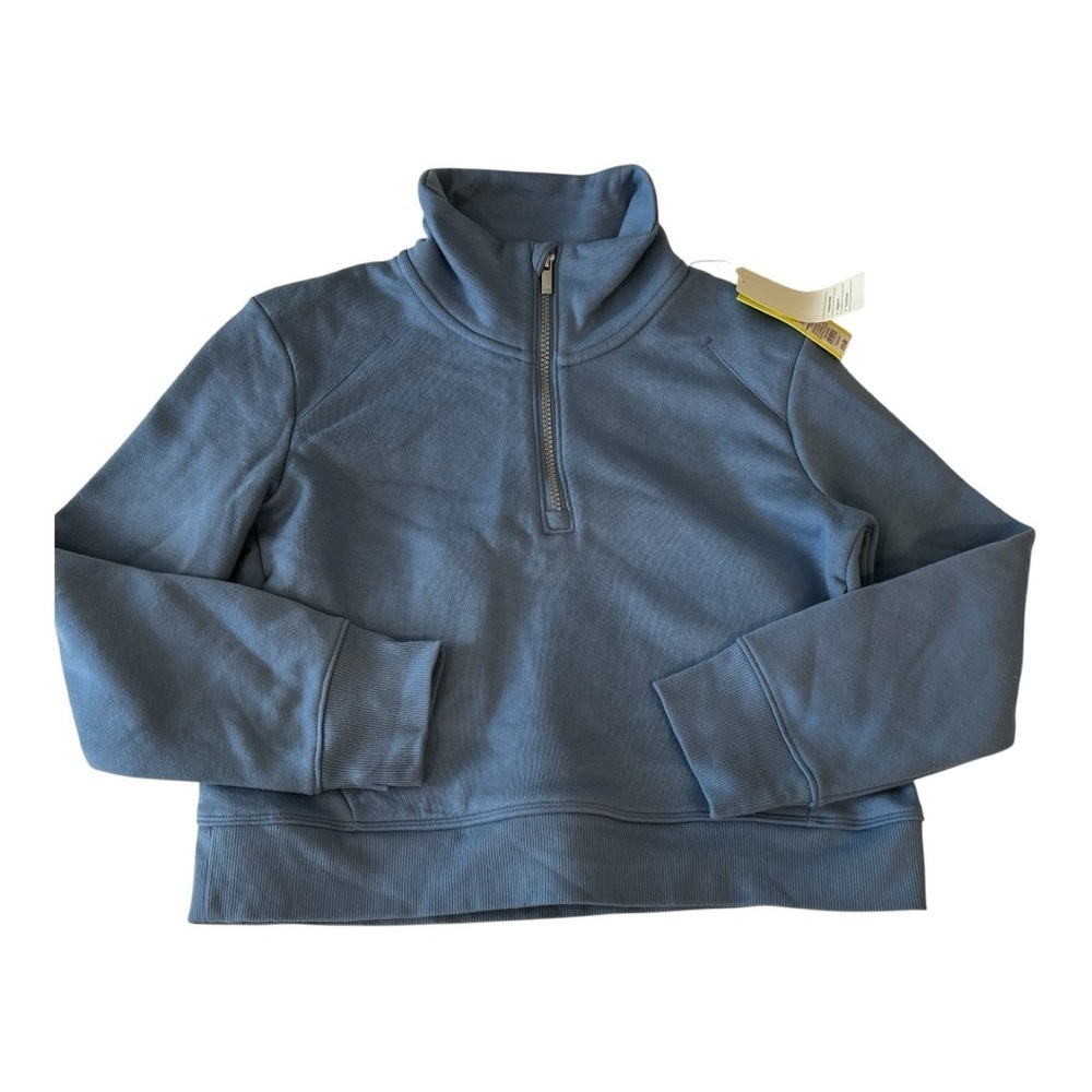 🌸2/$20 NWT All in Motion Girls Active Comfort 1/2 Zip Pullover- Size L